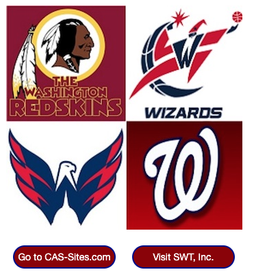 Another Cold Fusion powered web site that features the tops stars that play for teams in all 4 of the major professional sports leagues in the Washington DC area.